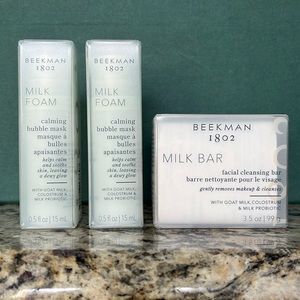 New Beekman 1802 skincare minis set